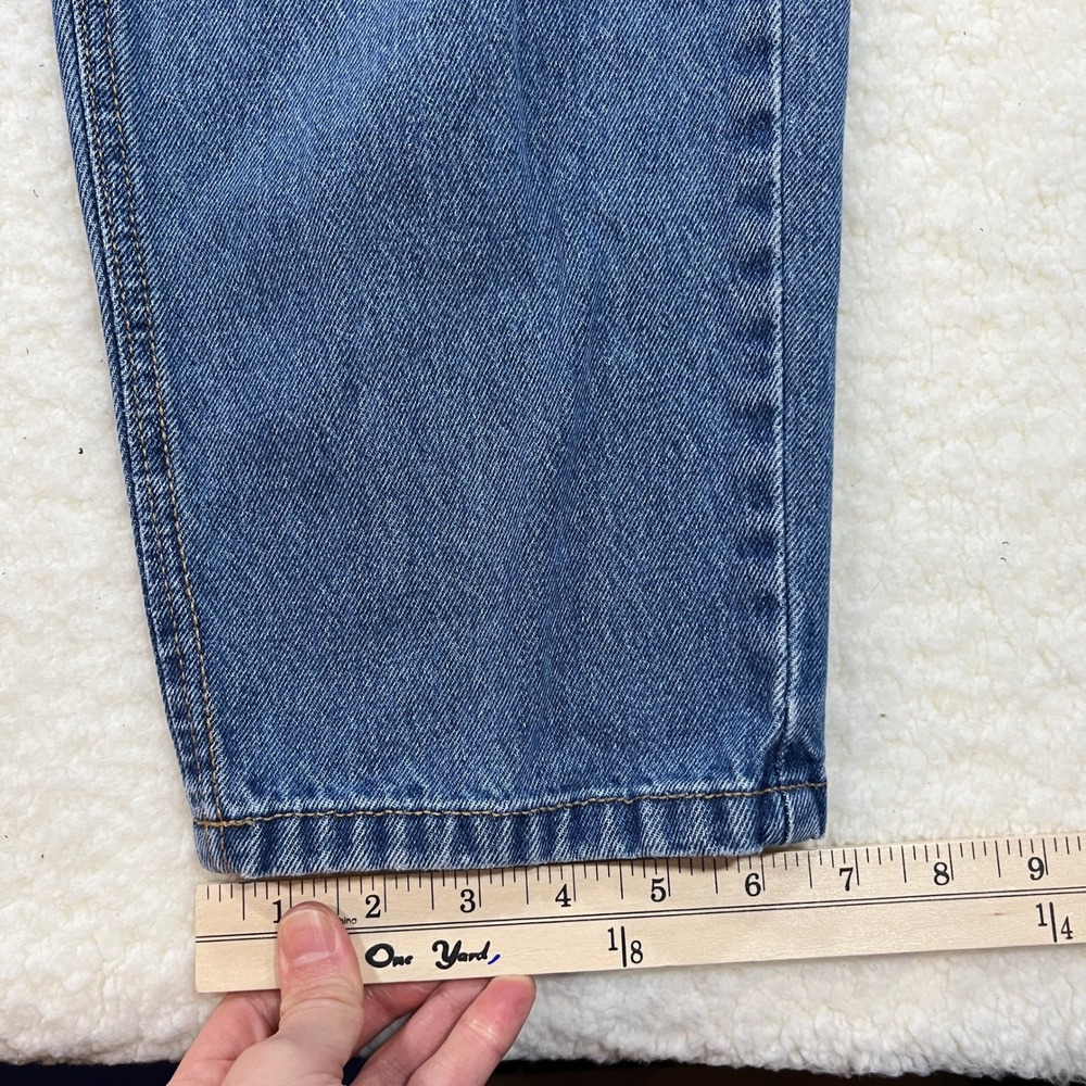 Liz Claiborne Jeans Womens 14 Blue Lizwear Vintage High Rise Tapered Leg Denim - Picture 3 of 10